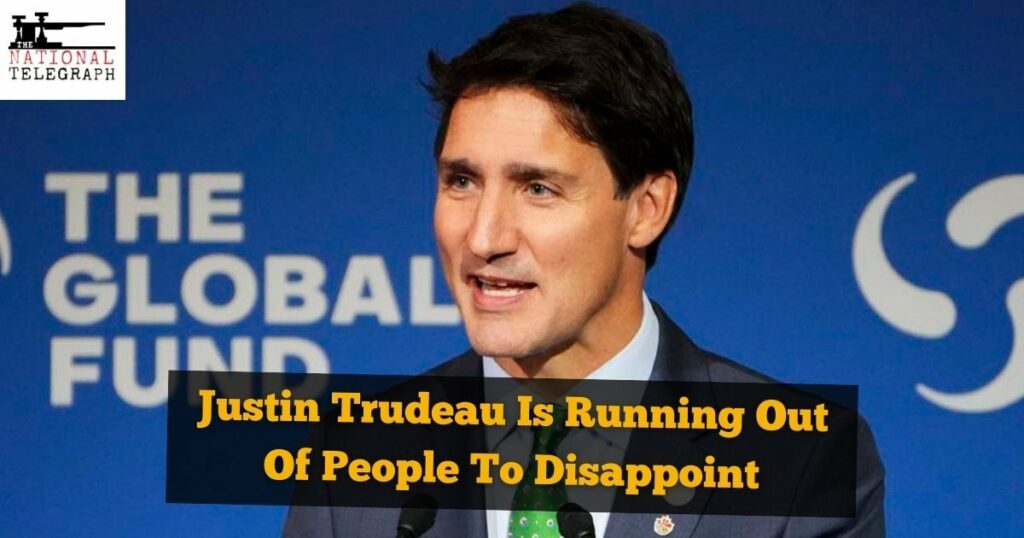 The trend is undeniable canadians don t like justin trudeau anymore
