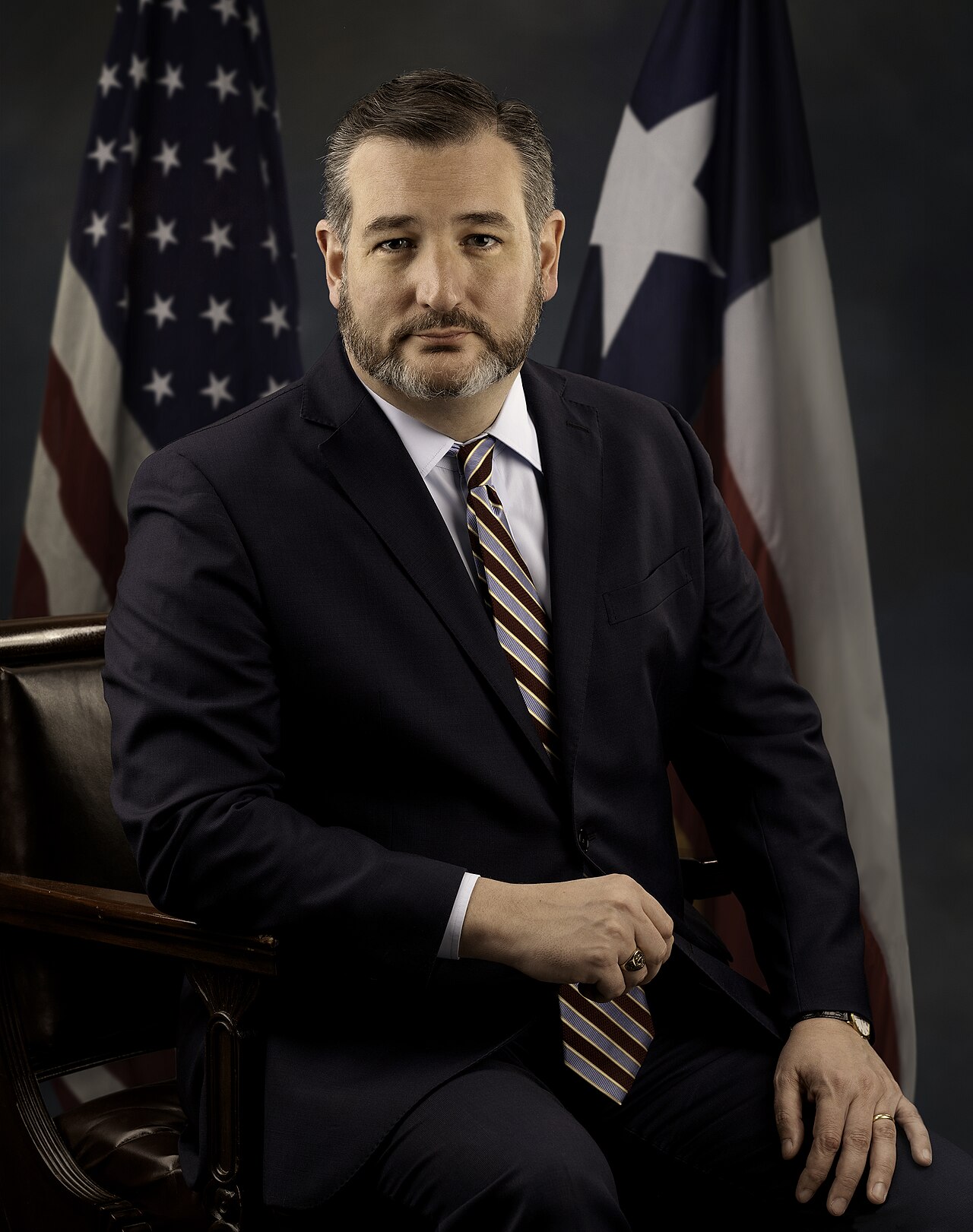 Official portrait of Sen. Ted Cruz of Texas