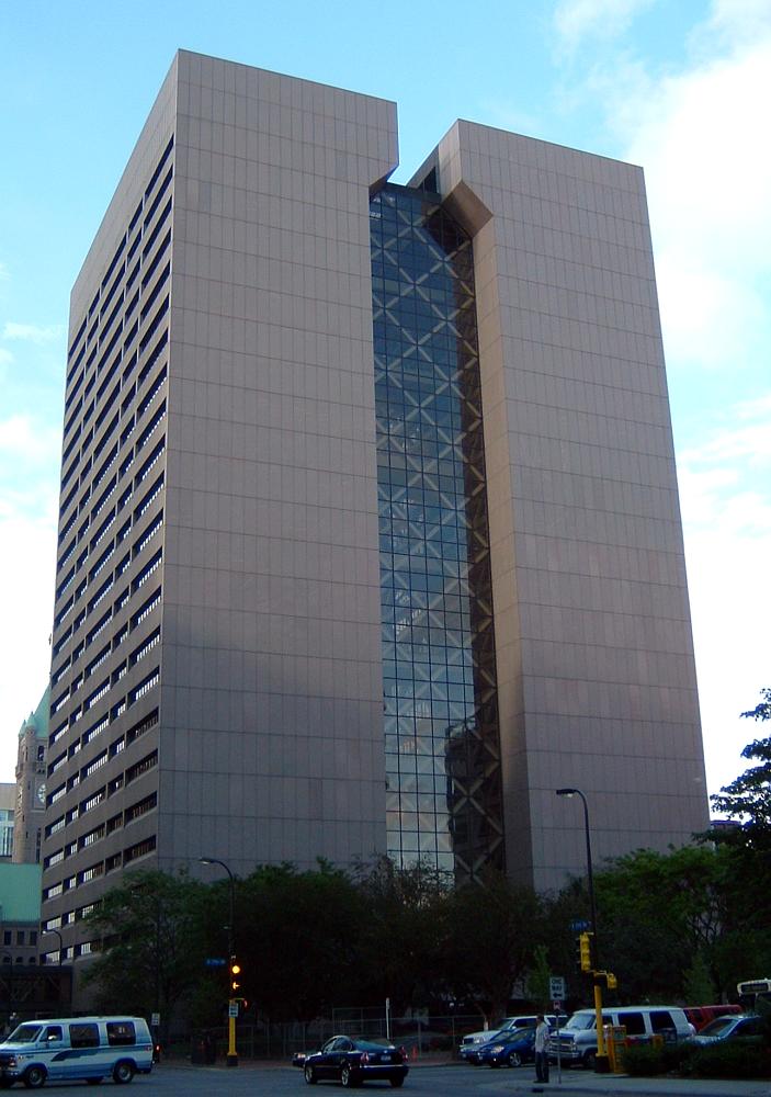 Hennepin County Government Center in downtown Minneapolis